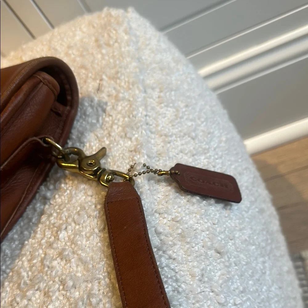 Classic Coach Brown Leather Vintage Briefcase